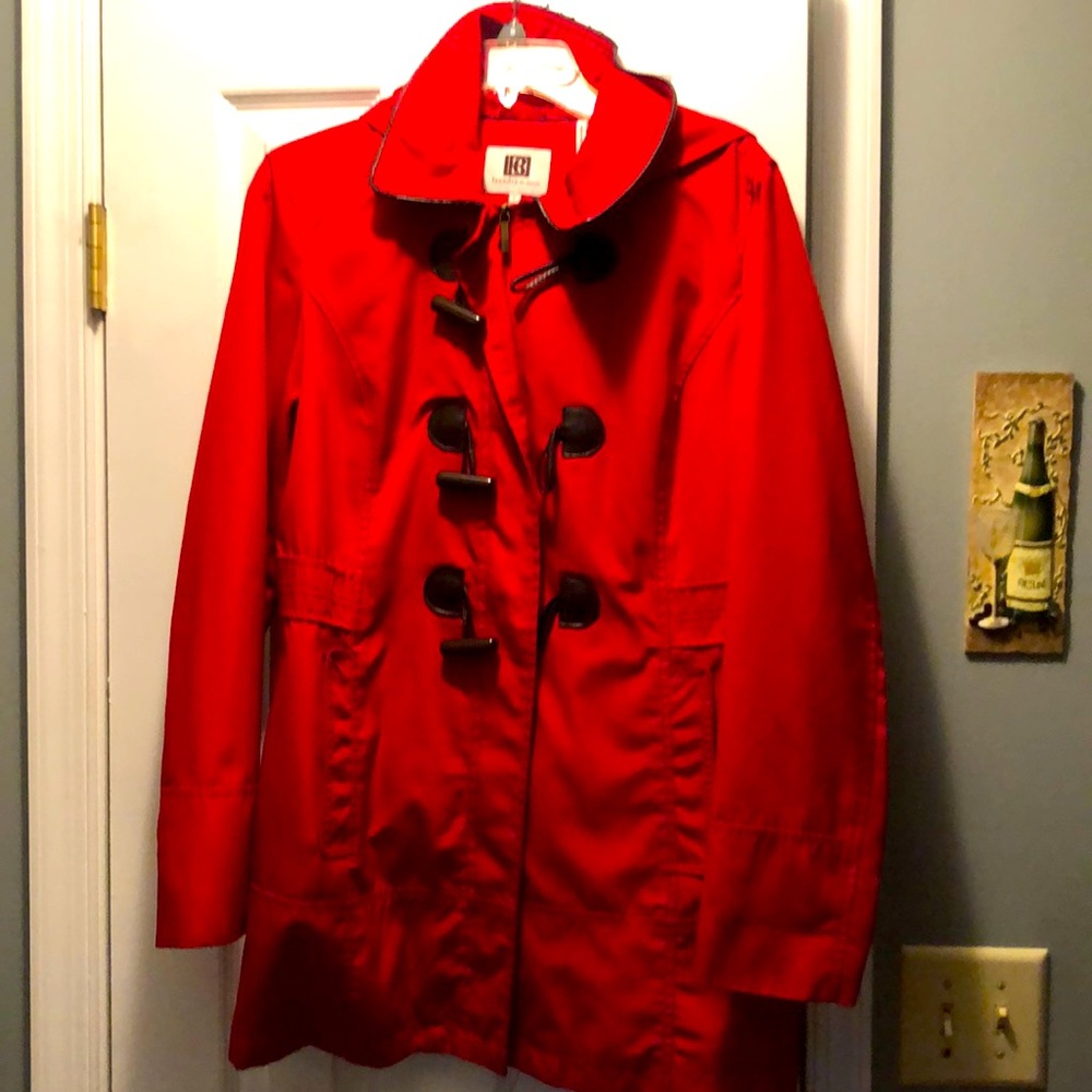 Red Laundry by Design Peacoat